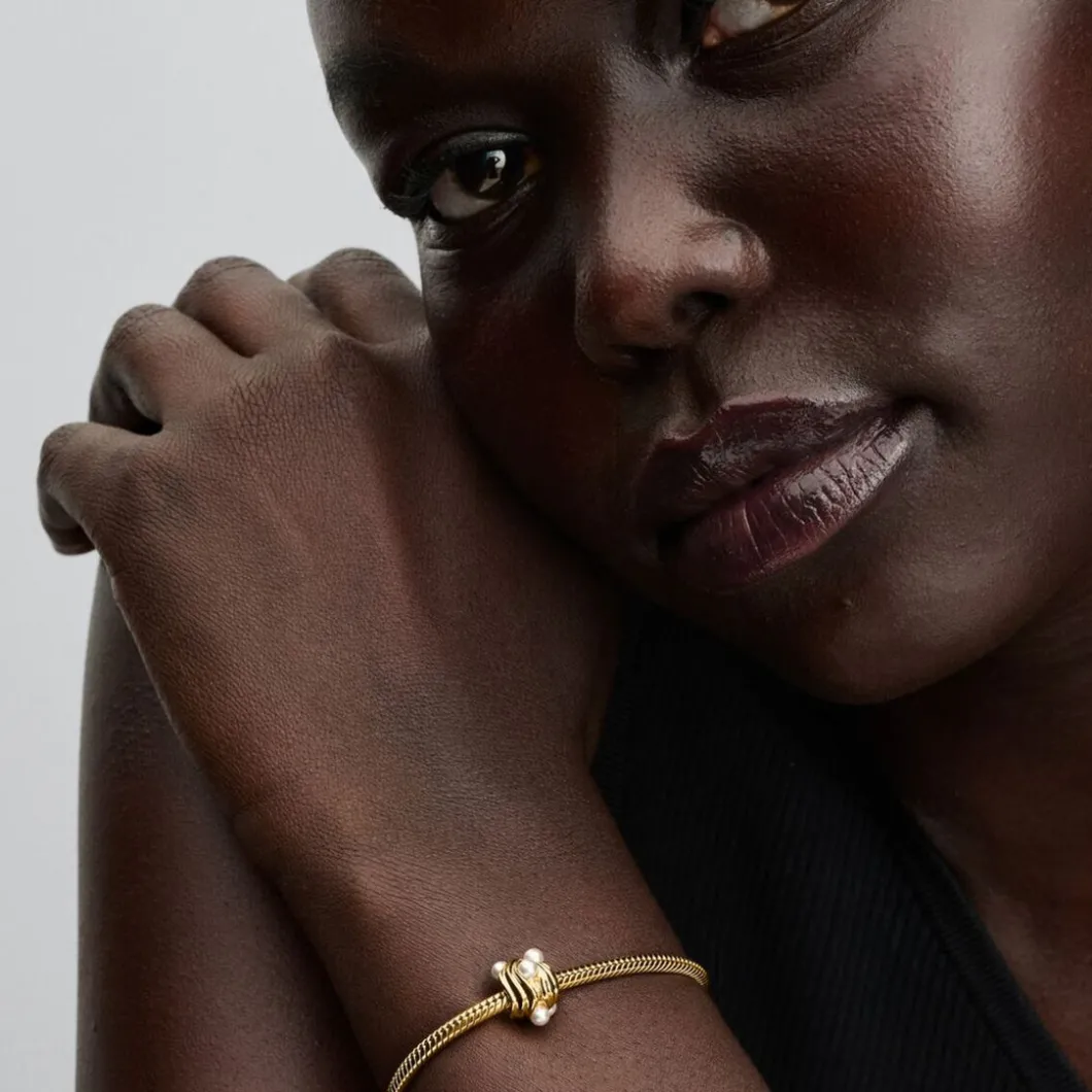 Pandora Charms<Charm Vagues Abstraites