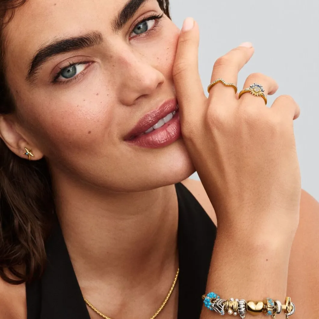 Pandora Charms<Charm Vagues Abstraites