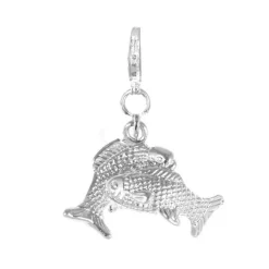 So Charm Bijoux Charms<Charms Et Perles So Charm - CH0357-ARGENT - Charm Poisson Zodiaque