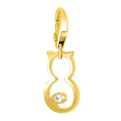 So Charm Bijoux Charms<Charms Et Perles So Charm - CH0437-DORE - Charm Chat Doré