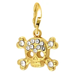 So Charm Bijoux Charms<Charms Et Perles So Charm - CH0120-DORE - Charm Tête De Mort Doré