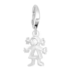 So Charm Bijoux Charms<Charms Et Perles So Charm - CH0446-ARGENT - Charm Fille
