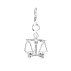 So Charm Bijoux Charms<Charms Et Perles So Charm - CH0362-ARGENT - Charm Balance Zodiaque