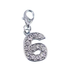 So Charm Bijoux Charms<Charms Et Perles So Charm - CH0009 - Charm Chiffre 6