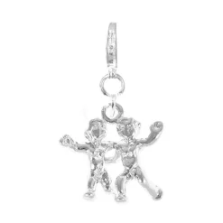 So Charm Bijoux Charms<Charms Et Perles So Charm - CH0358-ARGENT - Charm Zodiaque Gémeaux