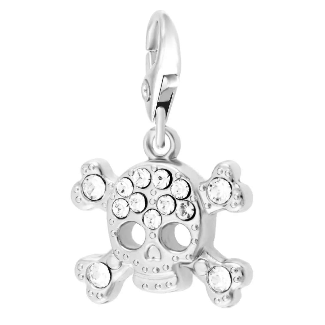 So Charm Bijoux Charms<Charms Et Perles So Charm - CH0120- - Charm Tête De Mort Argent