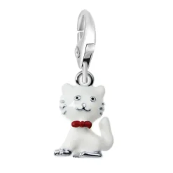 So Charm Bijoux Charms<Charms Et Perles So Charm - CH1271-ARGENT - Charm Chat