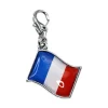 So Charm Bijoux Charms<Charms Et Perles So Charm - CH1022-ARGENT - Charm Drapeau Français