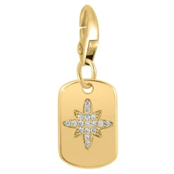 So Charm Bijoux Charms<Charms Et Perles So Charm - CH1287-DORE - Charm Étoile Argent