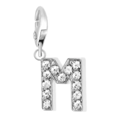 So Charm Bijoux Charms<Charms Et Perles So Charm - CH0026-argent - Charm Lettre M
