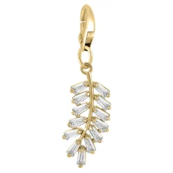 So Charm Bijoux Charms<Charms Et Perles So Charm - CH1292-DORE - Charm Plume Doré