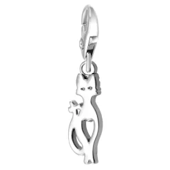 So Charm Bijoux Charms<Charms Et Perles So Charm - CH1255-ARGENT - Charm Chat