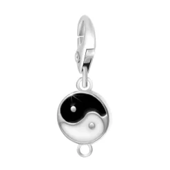 So Charm Bijoux Charms<Charms Et Perles So Charm - CH0119-ARGENT - Charm Yin Et Yang