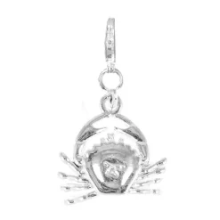 So Charm Bijoux Charms<Charms Et Perles So Charm - CH0359-ARGENT - Charm Cancer Zodiaque
