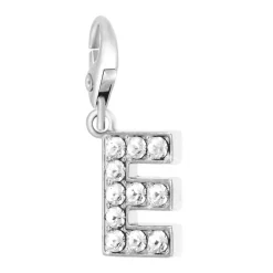 So Charm Bijoux Charms<Charms Et Perles So Charm - CH0018-ARGENT - Charm Lettre E