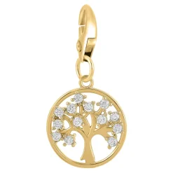 So Charm Bijoux Charms<Charms Et Perles So Charm - CH1284-DORE - Charm Arbre De Vie Argent