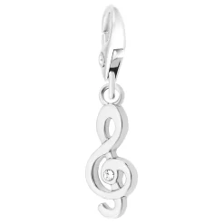 So Charm Bijoux Charms<Charms Et Perles So Charm - CH0148- - Charm Clé De Sol Argent