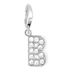 So Charm Bijoux Charms<Charms Et Perles So Charm - CH0015-ARGENT - Charm Lettre B