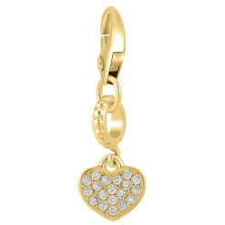 So Charm Bijoux Charms<Charms Et Perles So Charm - CH1283-DORE - Charm Coeur Argent