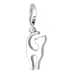 So Charm Bijoux Charms<Charms Et Perles So Charm - CH1254-ARGENT - Charm Chat