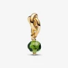 Pandora Charms<Charms Pendant Doré avec cristal vert printemps