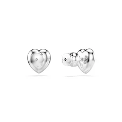 Swarovski Boucles D'Oreilles<Clous d'oreilles Ariana Grande x , Tailles variées, Cœur, Blanches, Métal rhodié