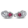 Pandora Boucles D'Oreilles<Clous d'Oreilles Cœurs Halo