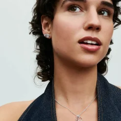 Pandora Boucles D'Oreilles<Clous d’Oreilles Disney Mickey et Minnie Scintillants