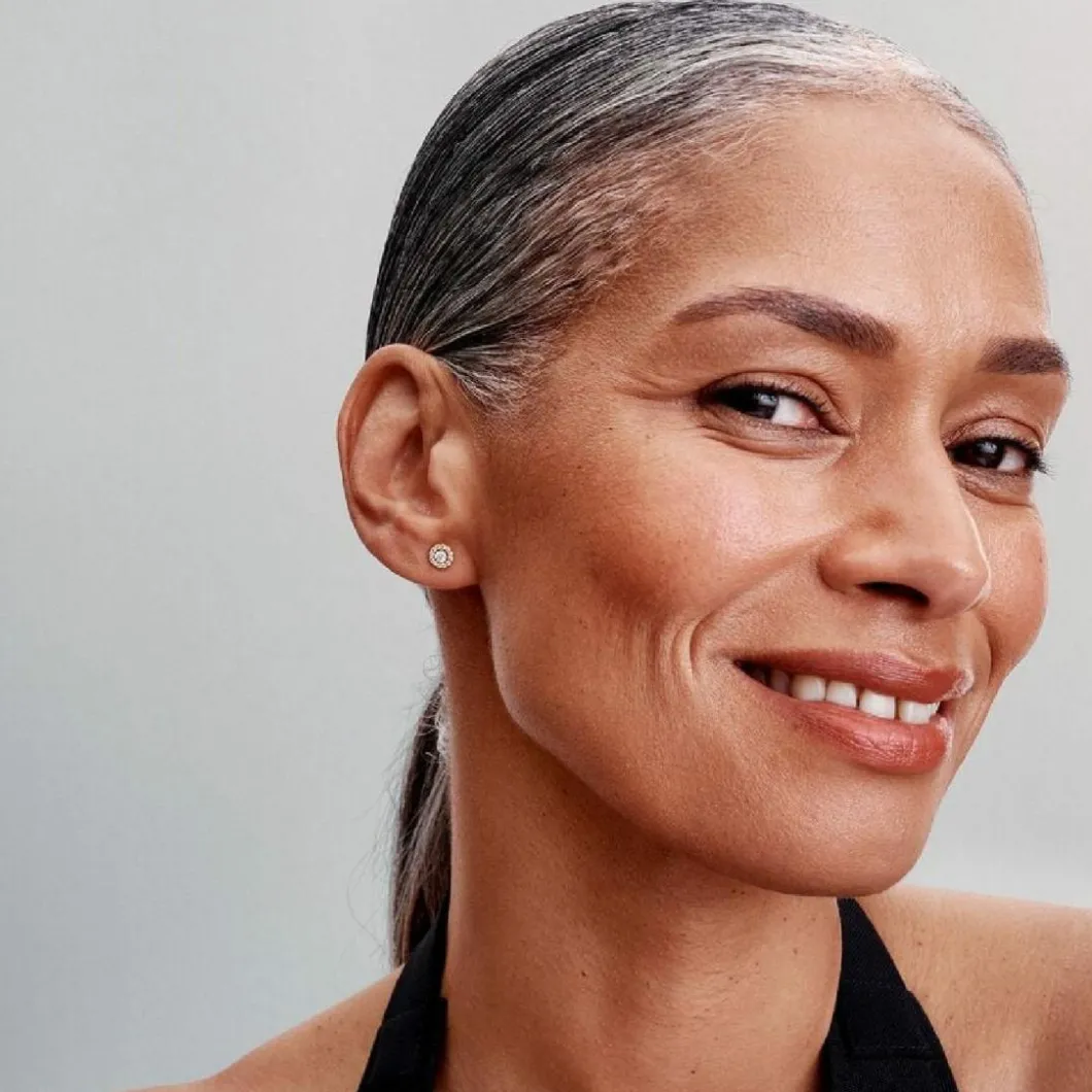 Pandora Boucles D'Oreilles<Clous d’Oreilles Halo Rond Pavé