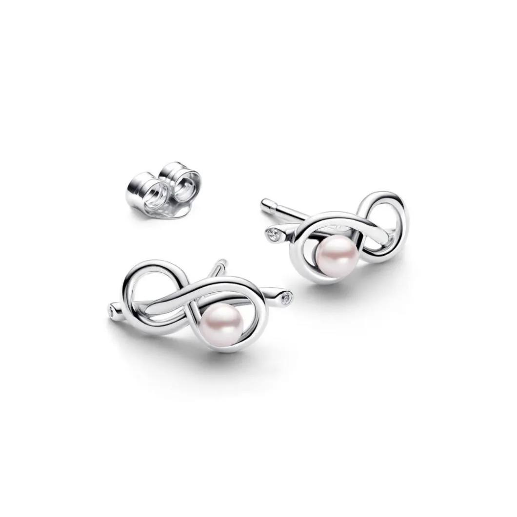 Pandora Boucles D'Oreilles<Clous d'Oreilles Nœud de l'Infini