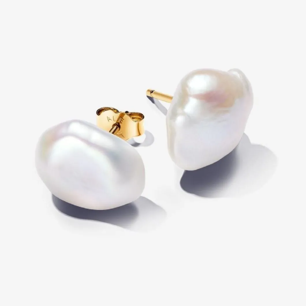 Pandora Boucles D'Oreilles<Clous d’Oreilles Perle de Culture Baroque
