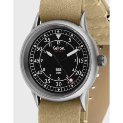 Kelton Montre Cuir<COFFRET : montre Vietnam 2 & second bracelet sable