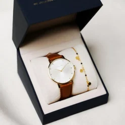 Amalys Montre Montre Cuir<Coffret Bijou et Montre Léonie Amalys - AMW-190