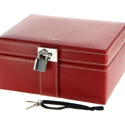 Le Tanneur Maroquinerie Coffret<Coffret bijoux PM GRENAT