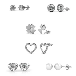 MYC-Paris Coffret<Coffret Cadeaux Cœur 14 Bijoux Finition Argentée