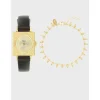 Kelton Montre Cuir<Coffret x Nilaï Paris - Montre Lady 50's or / Bracelet Gypsy or