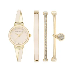 Anne Klein Montre Acier<Coffret Montre et Bracelet Acier Rose AK-2716BHST