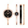 Anne Klein Montre Acier<Coffret Montre Femme AK-3290BKST