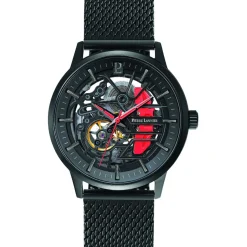 Pierre Lannier Montre Automatique|Montre Cuir<Coffret Montre Homme Paddock - 385C439 Bracelet Cuir et acierNoir