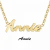 Athème Collier Et Pendentif<Collier B2689-DORE-ANNIE
