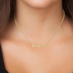 Athème Collier Et Pendentif<Collier B2689-DORE-CHARLOTTE