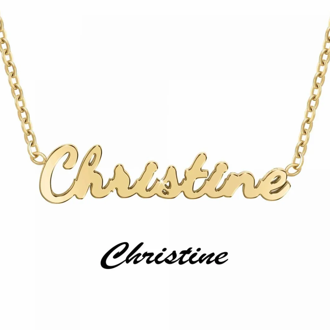 Athème Collier Et Pendentif<Collier B2689-DORE-CHRISTINE