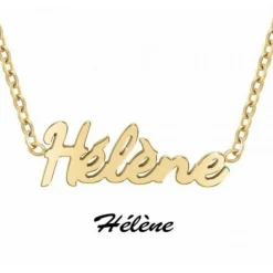 Athème Collier Et Pendentif<Collier B2689-DORE-HELENE