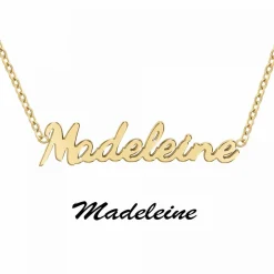 Athème Collier Et Pendentif<Collier B2689-DORE-MADELEINE