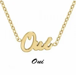 Athème Collier Et Pendentif<Collier B2689-DORE-OUI