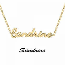 Athème Collier Et Pendentif<Collier B2689-DORE-SANDRINE