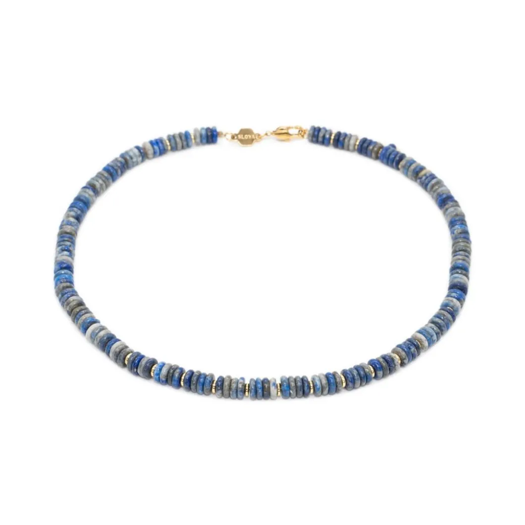 Sloya Collier Et Pendentif<Collier Blima en pierres Lapis-lazuli