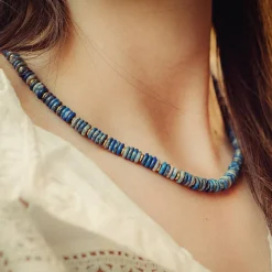 Sloya Collier Et Pendentif<Collier Blima en pierres Lapis-lazuli