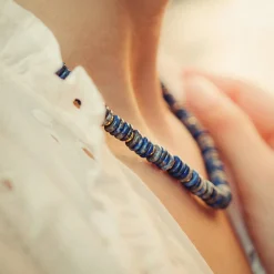 Sloya Collier Et Pendentif<Collier Blima en pierres Lapis-lazuli