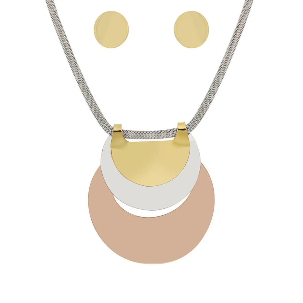 Edforce Collier Et Pendentif<Collier 93-0831-S